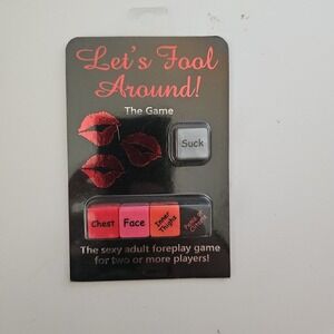 Lets Fool‎ Around Adult Dice Game for Bedroom Naughty Romance sexual date night